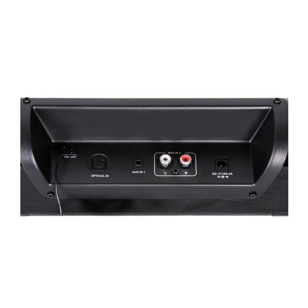 Supersonic 37" Premium Optical Bluetooth SoundBar System with Voice Control Jupiter Gear Home