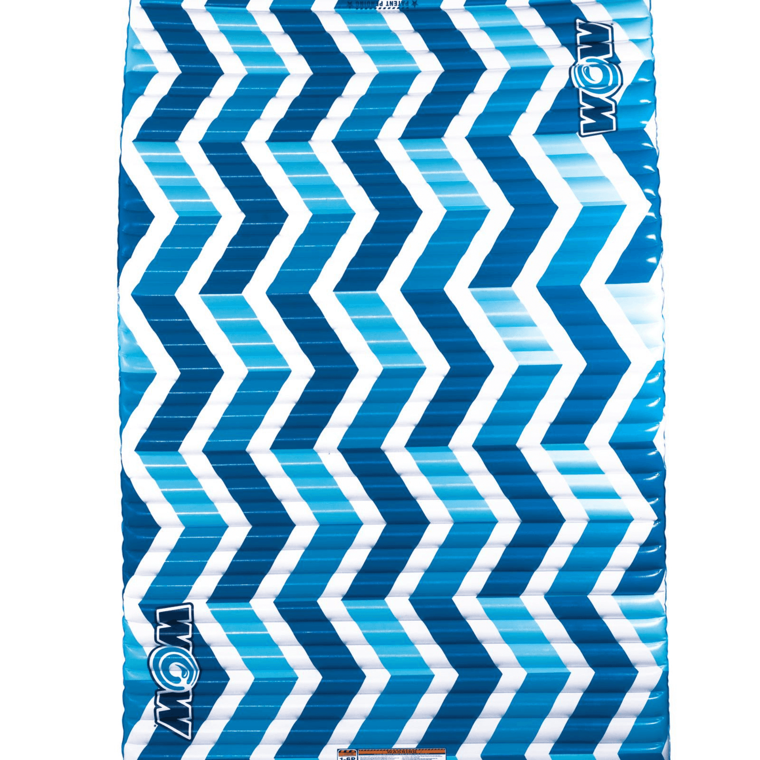 WOW Watersports Blue Chevron Water Walkway, Connects by Zipper Jupiter Gear Home