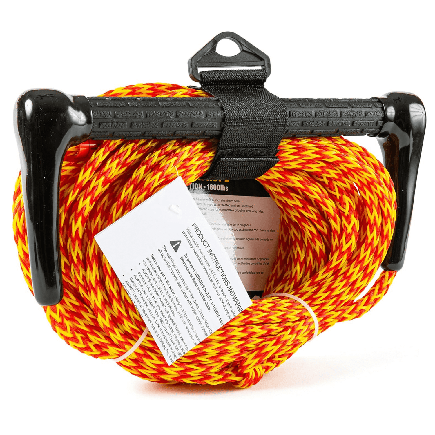 WOW Watersports 75ft Watersports Tow Rope with Floating Handle Jupiter Gear Home