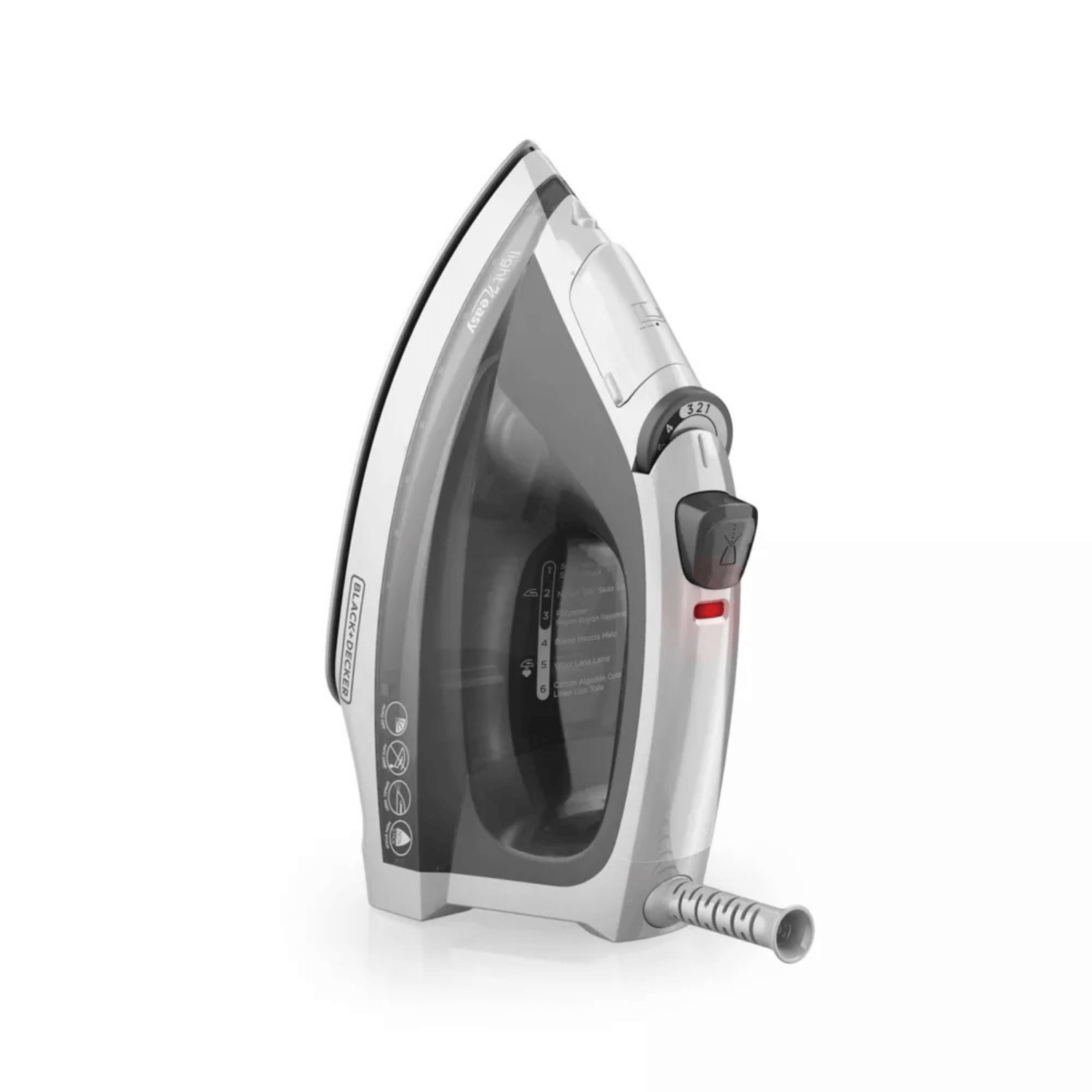 Black &amp; Decker Light N Easy Auto-Shutoff Iron with Stainless Soleplate Jupiter Gear Home
