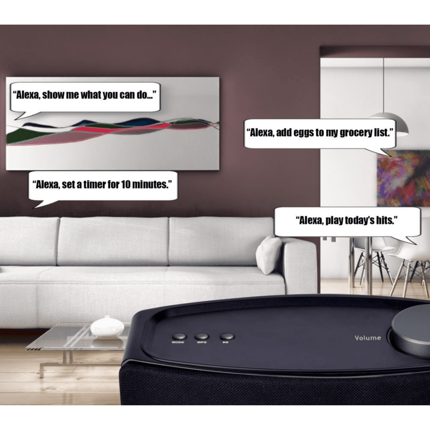 Naxa Multi-Room Bluetooth Speaker with Voice Control - Refurbished Jupiter Gear Home