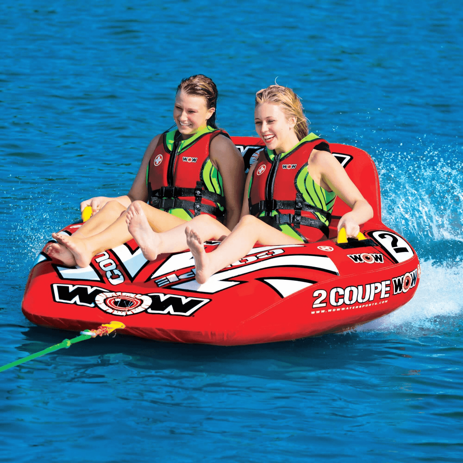 WOW Watersports Coupe Cockpit 1 - 2 Person Inflatable Towable Cockpit Tube Jupiter Gear Home