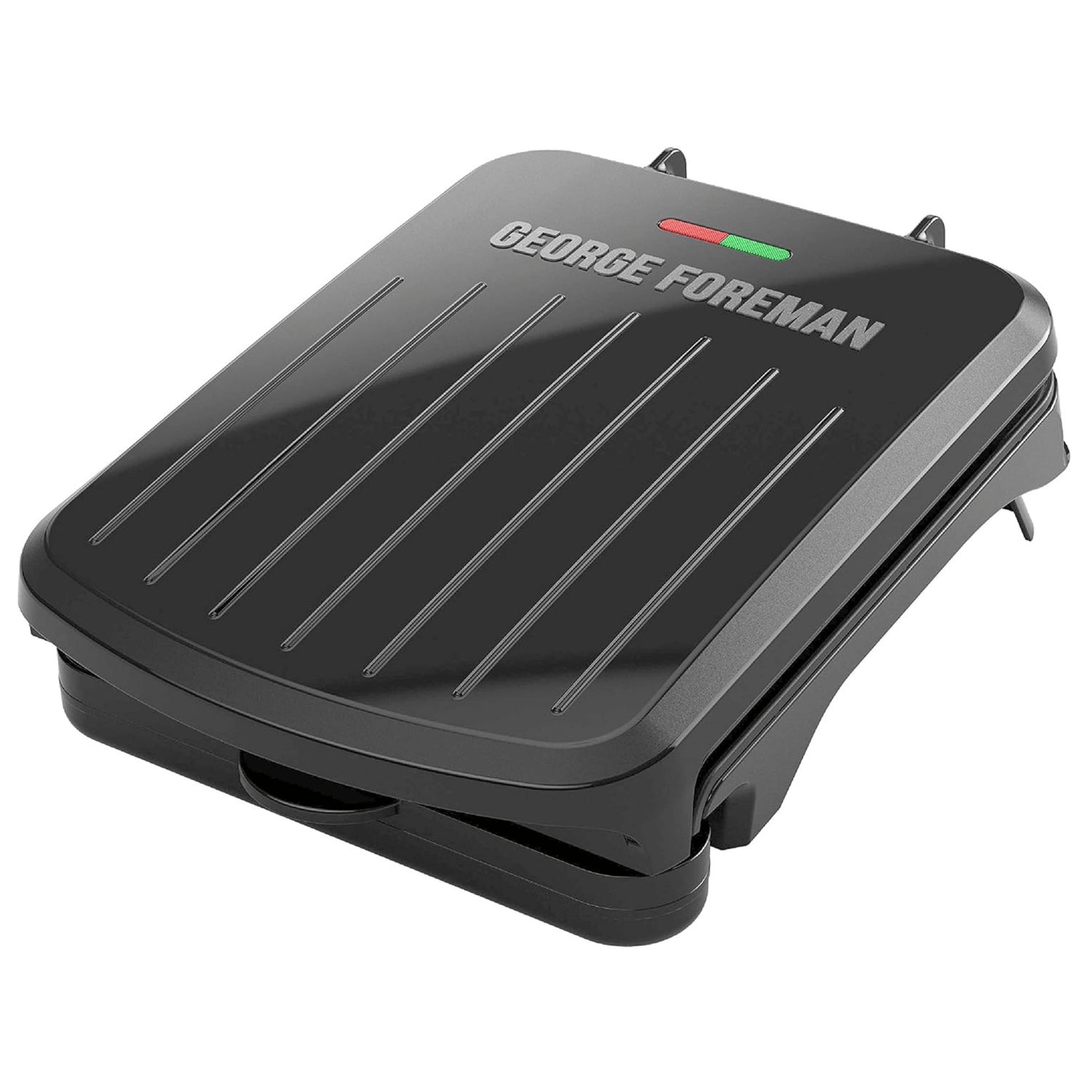 George Foreman 2-Serving Classic Plate Electric Indoor Grill and Panini Press Jupiter Gear Home