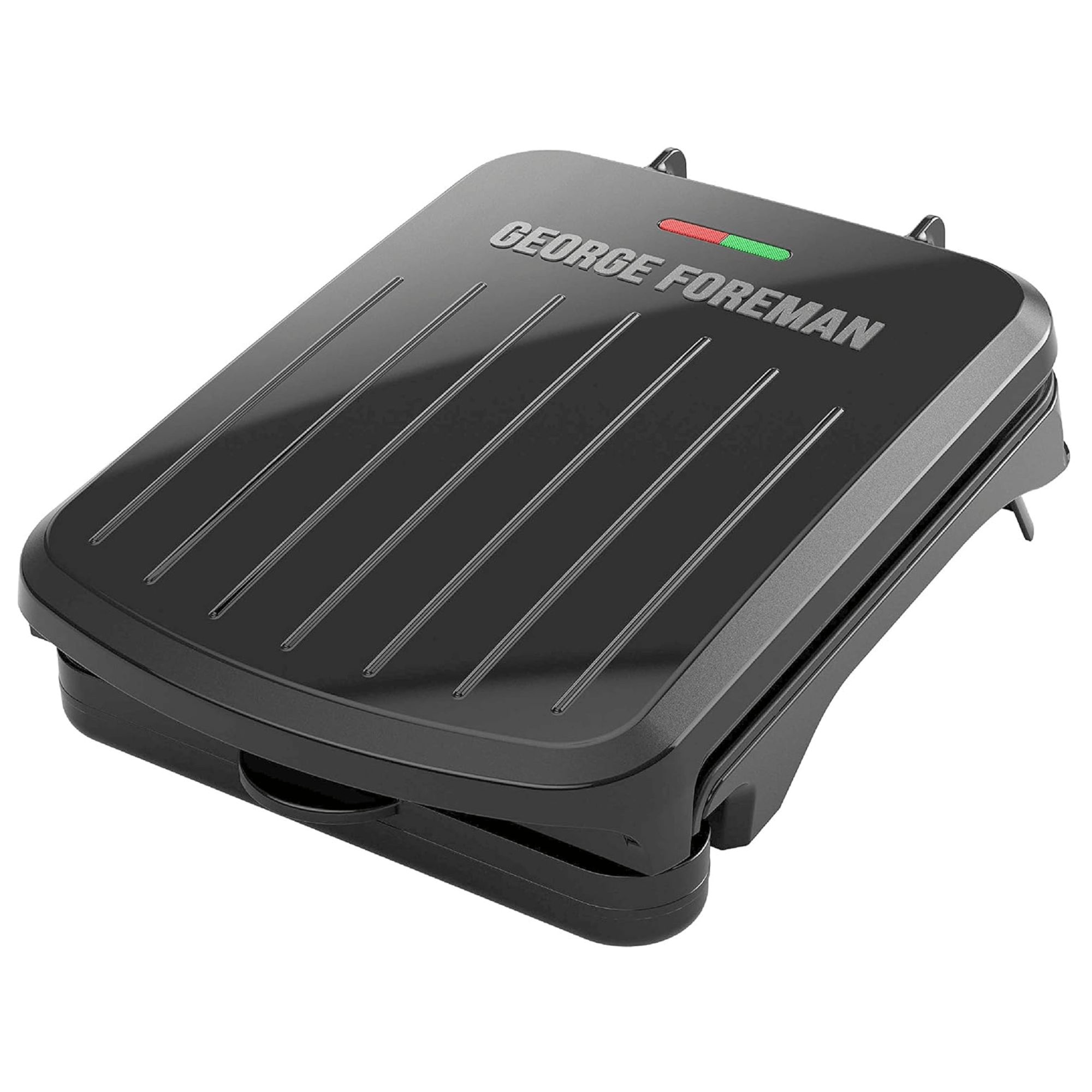 George Foreman 2-Serving Classic Plate Electric Indoor Grill and Panini Press Jupiter Gear Home