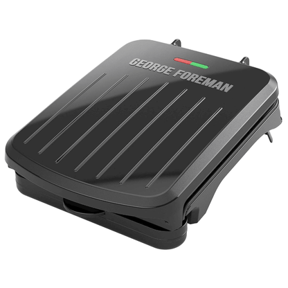 George Foreman 2-Serving Classic Plate Electric Indoor Grill and Panini Press Jupiter Gear Home