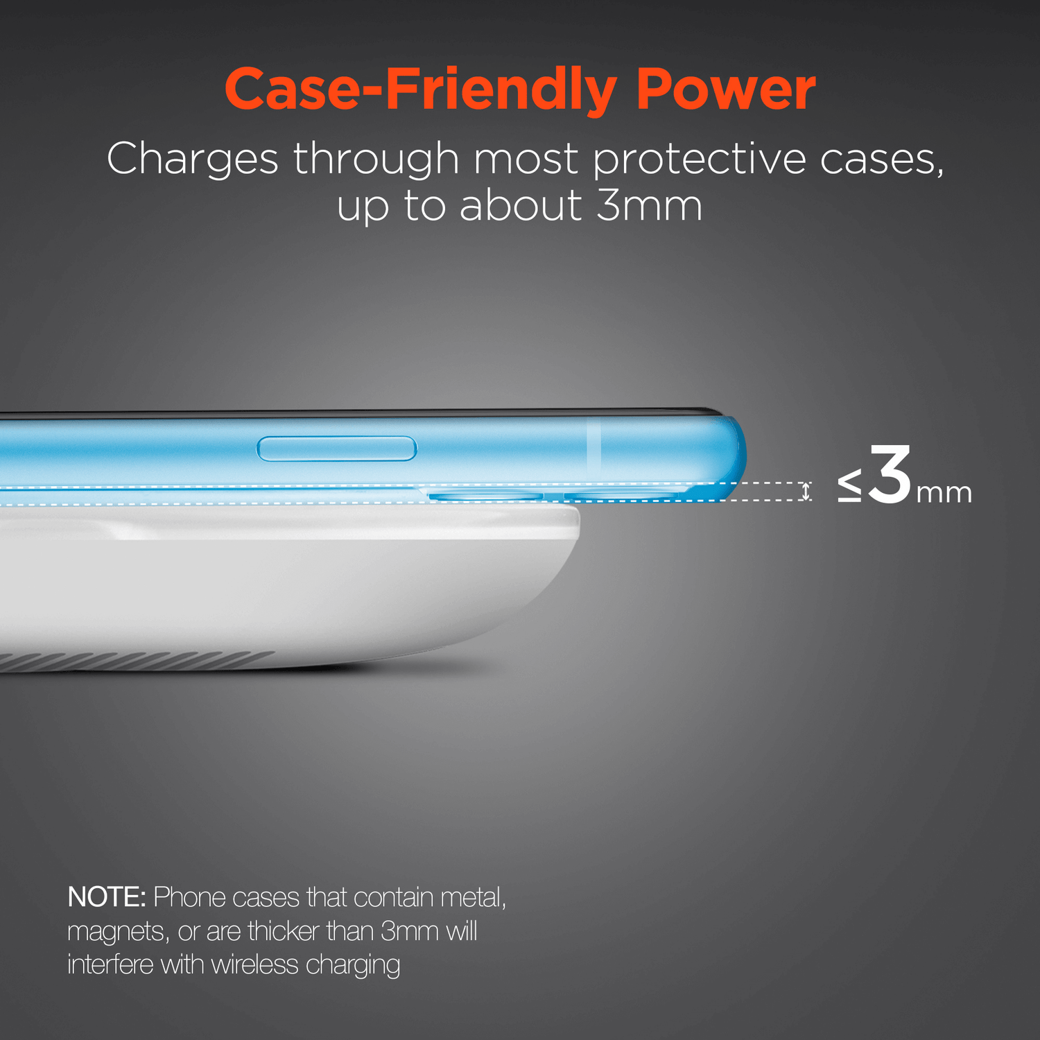 HyperGear ChargePad Pro 15W Wireless Fast Charger USB-C Jupiter Gear Home