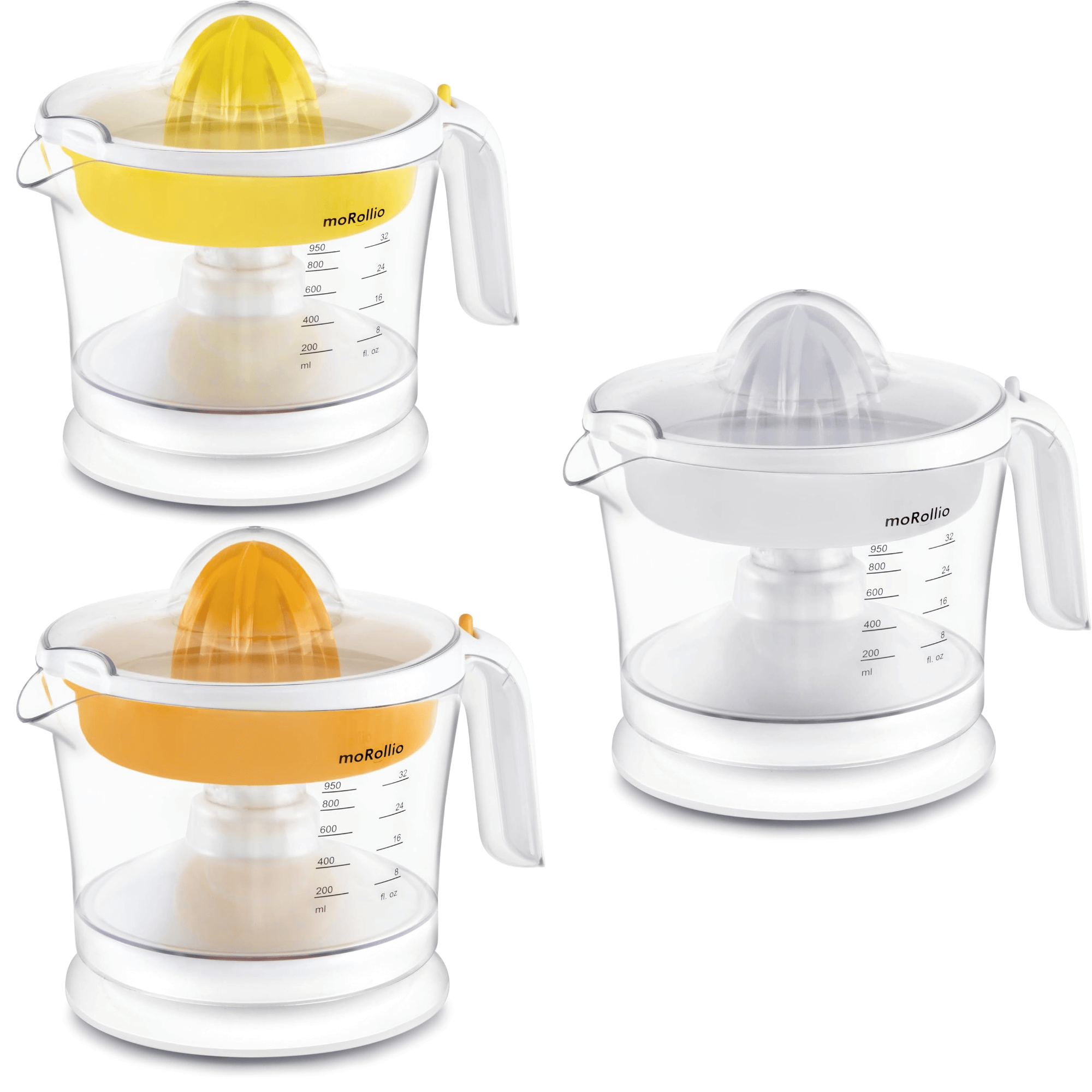 moRollio Compact 32oz Electric Citrus Juicer Jupiter Gear Home