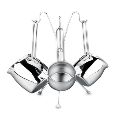 Korkmaz Tombik 3 Piece Stainless Steel Turkish Coffee Pot Set Jupiter Gear Home
