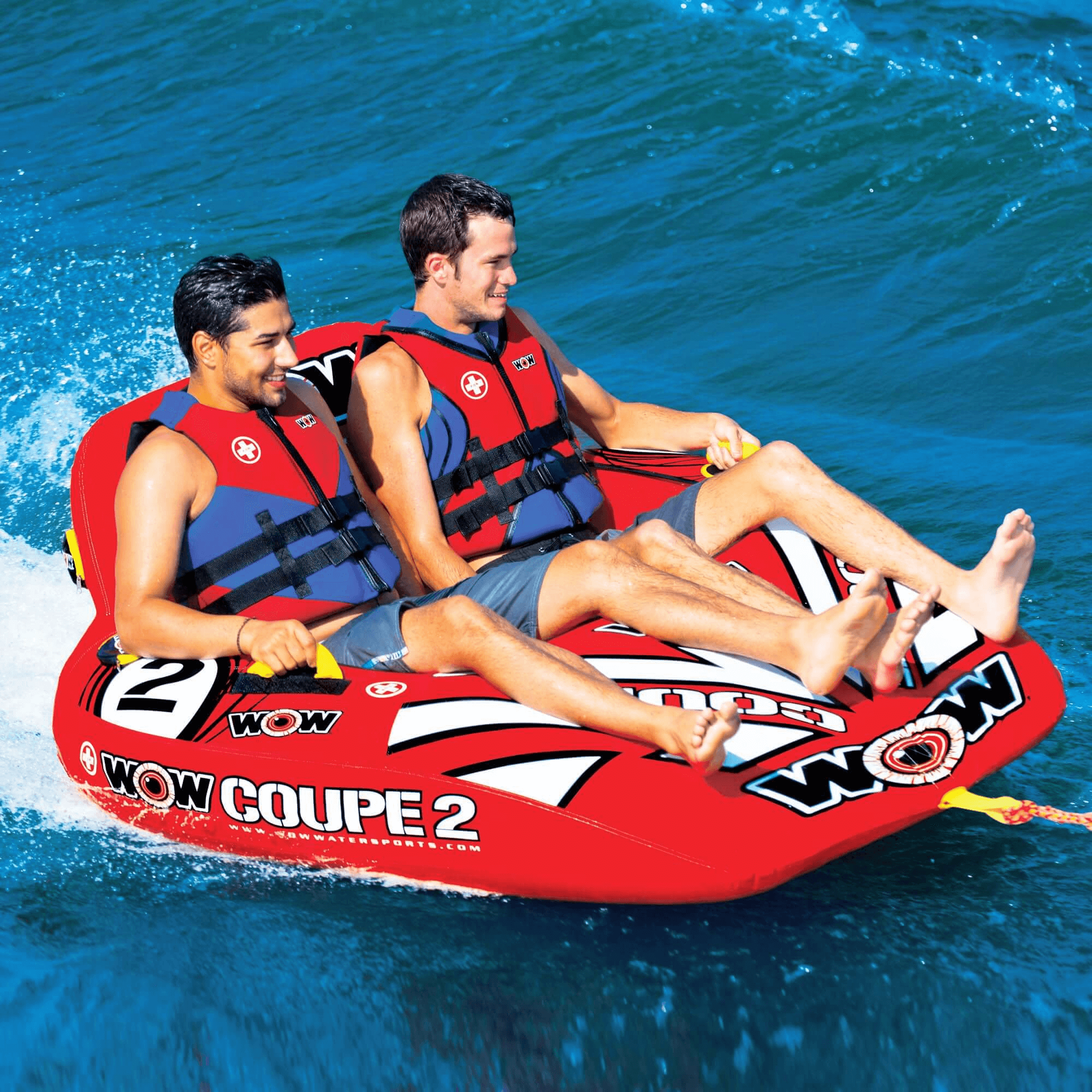 WOW Watersports Coupe Cockpit 1 - 2 Person Inflatable Towable Cockpit Tube Jupiter Gear Home
