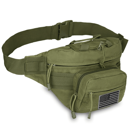 XGear Tactical Hunting Fanny Pack with USA Flag Patch Jupiter Gear Home
