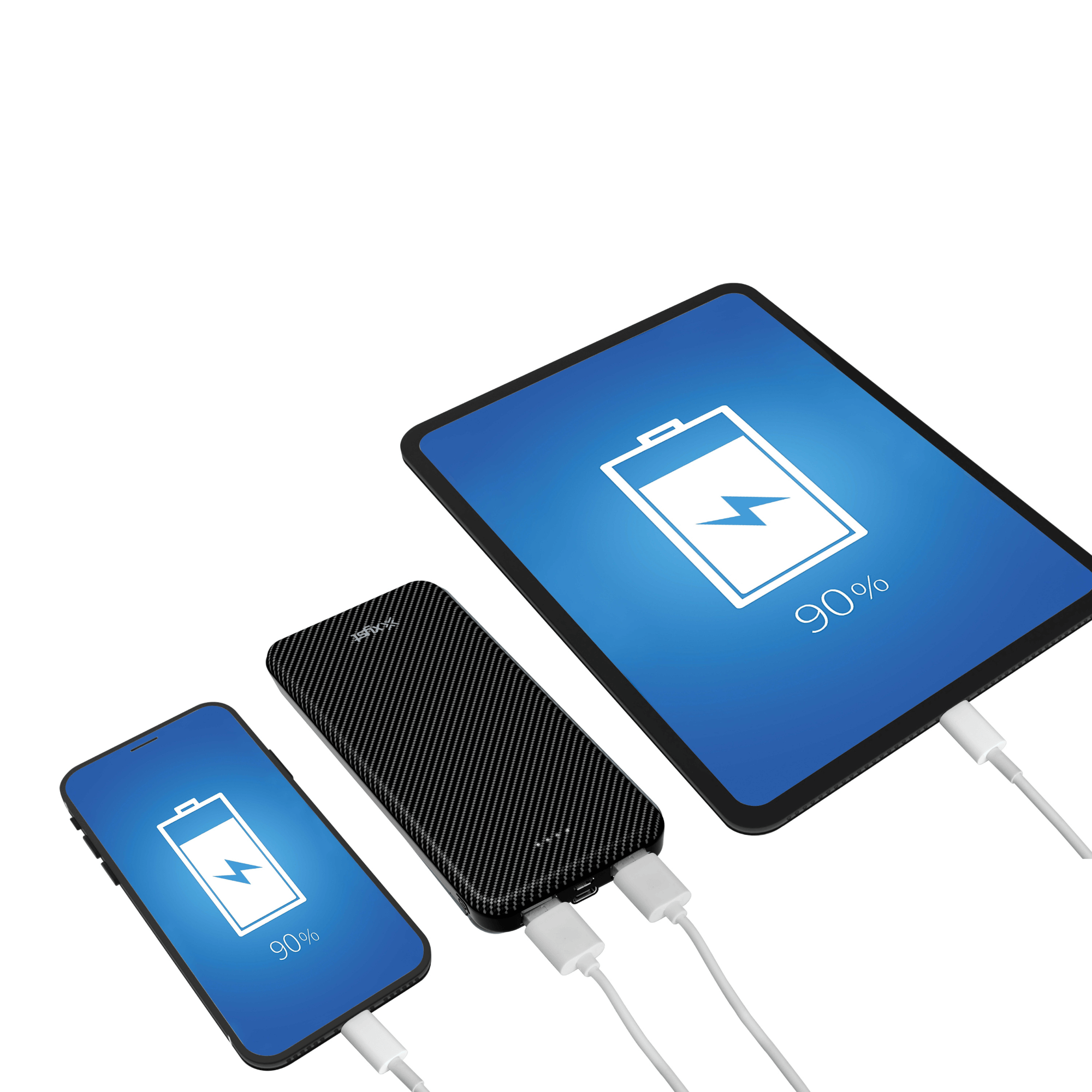 Xyst Super Slim 10000mAh Dual USB Power Bank Jupiter Gear Home