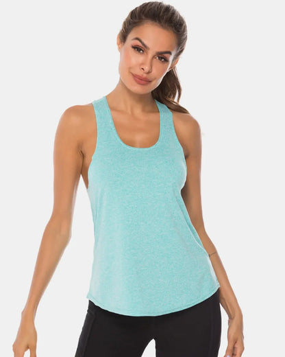 JupiterGear Scoop-Neck Long Tank Top Jupiter Gear Home