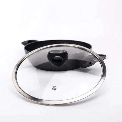 Korkmaz Nora Granita 3L Aluminum Non Stick Low Casserole Dish with Lid Jupiter Gear Home