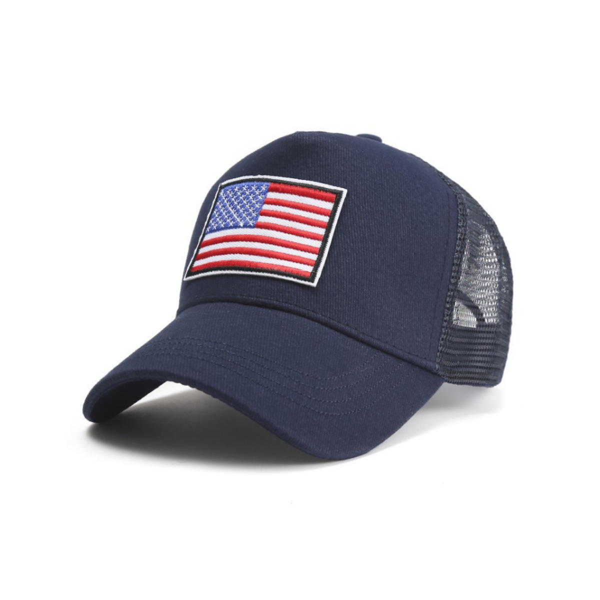 JupiterGear American Flag Trucker Hat with Adjustable Strap | Breathable &amp; Unisex Jupiter Gear Home