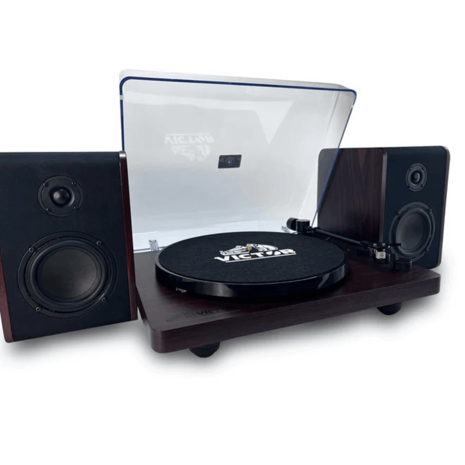 Victor Lincoln Record Player with Stereo Speakers Jupiter Gear Home