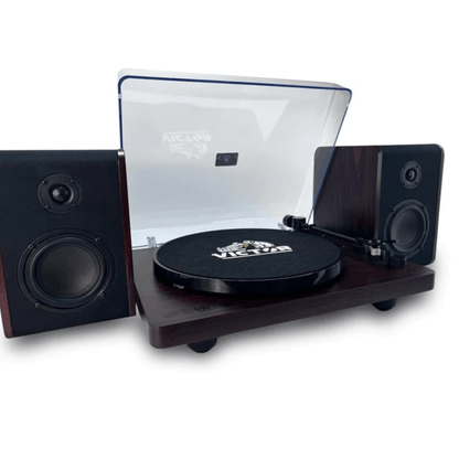 Victor Lincoln Record Player with Stereo Speakers Jupiter Gear Home