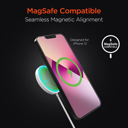 HyperGear Universal Magnetic 15W Wireless Fast Charger Jupiter Gear Home