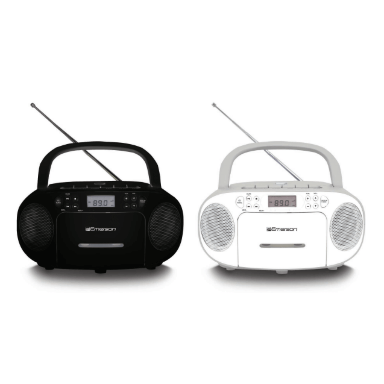 Emerson Portable CD/Cassette Boombox Jupiter Gear Home
