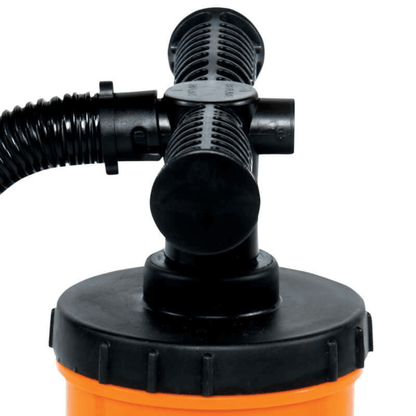WOW Watersports Double Action Hand Pump with 4 Universal Valve Adapters and Hose Lock Jupiter Gear Home
