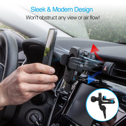 Naztech Smart Grip Wireless Charging Car Mount Jupiter Gear Home
