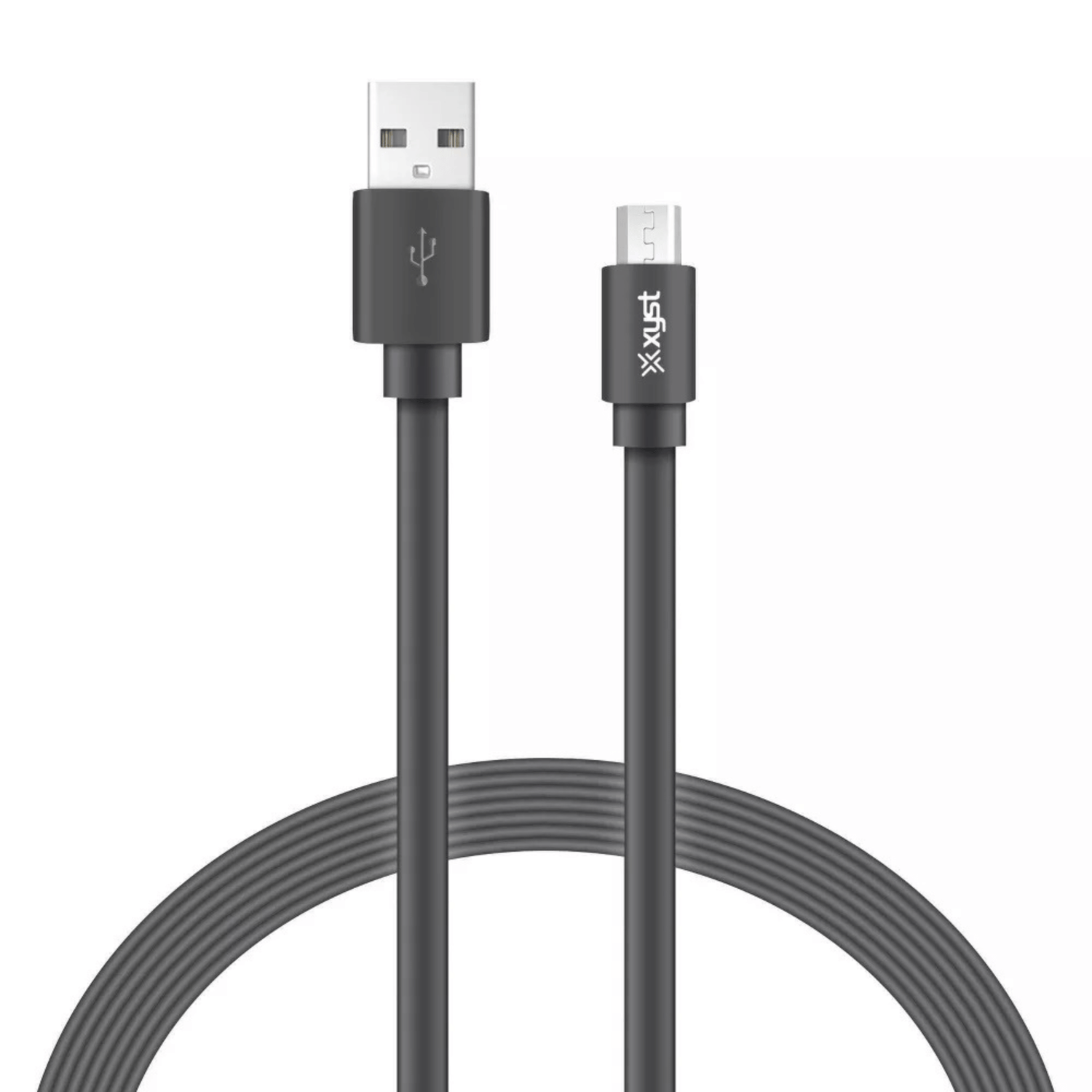 Xyst Charge and Sync USB to Micro USB Flat Cable 4Ft Jupiter Gear Home