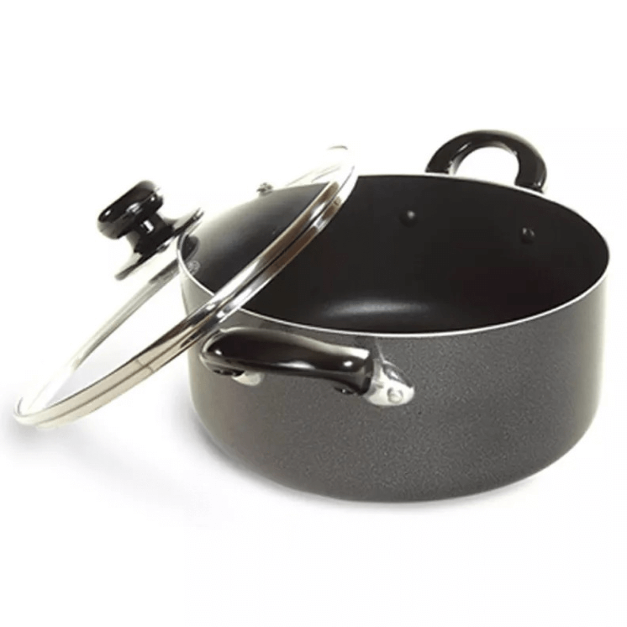 Better Chef 13Qt Heavy Gauge Aluminum Dutch Oven with Glass Lid Jupiter Gear Home