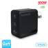 Naztech Nexus T100 100W USB-C PD + USB 3-Port GaN Ultra-Fast Wall Charger with PPS Jupiter Gear Home