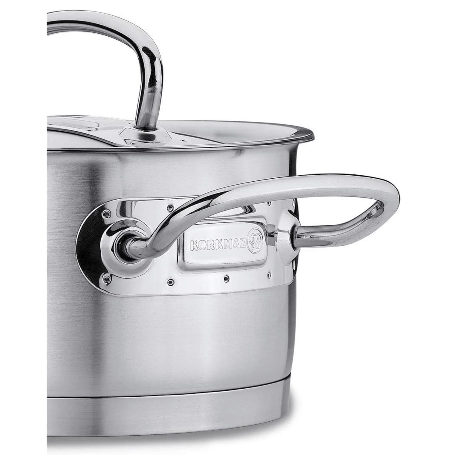 Korkmaz Proline 2.7L Extra Deep Casserole with Lid Jupiter Gear Home