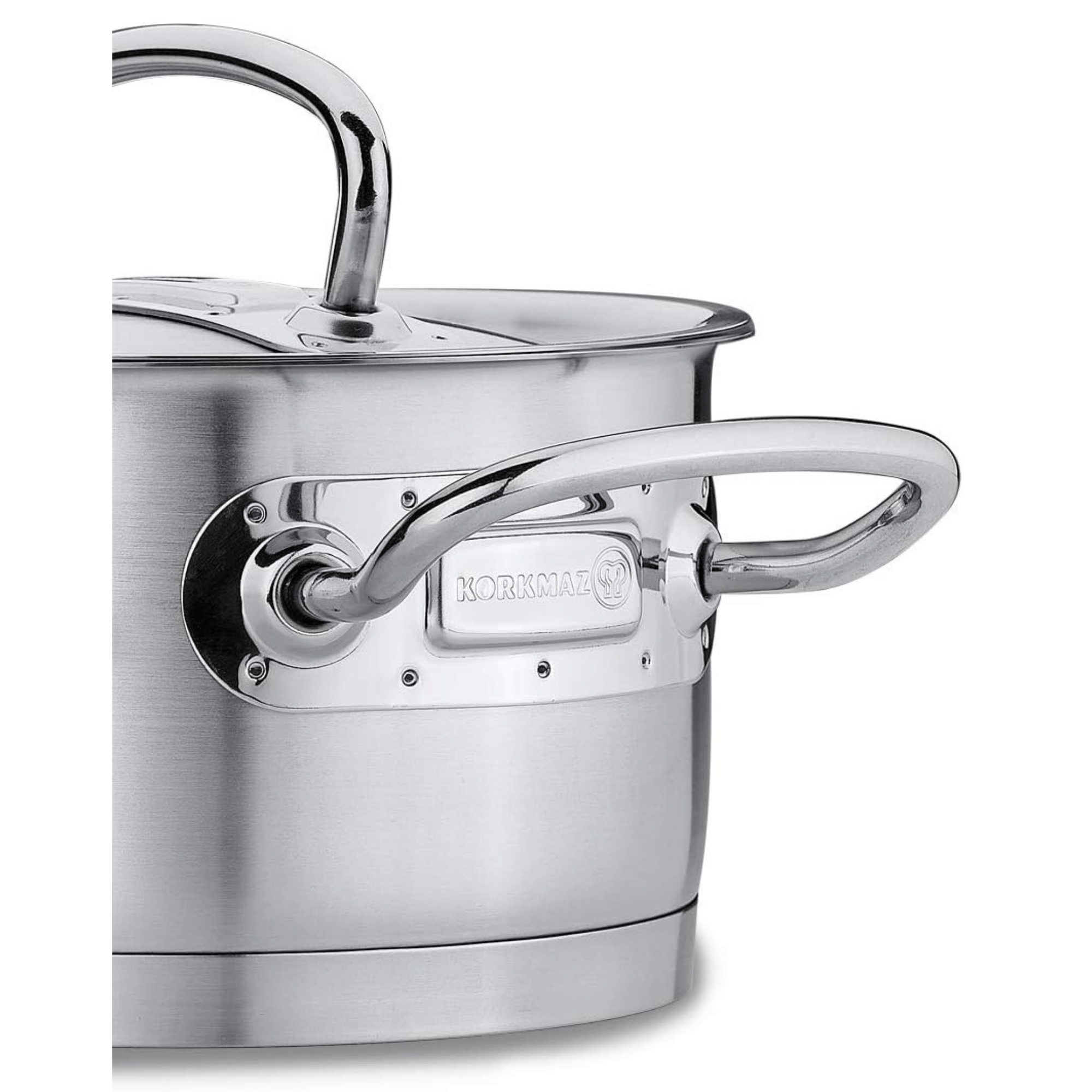 Korkmaz Proline 2.7L Extra Deep Casserole with Lid Jupiter Gear Home
