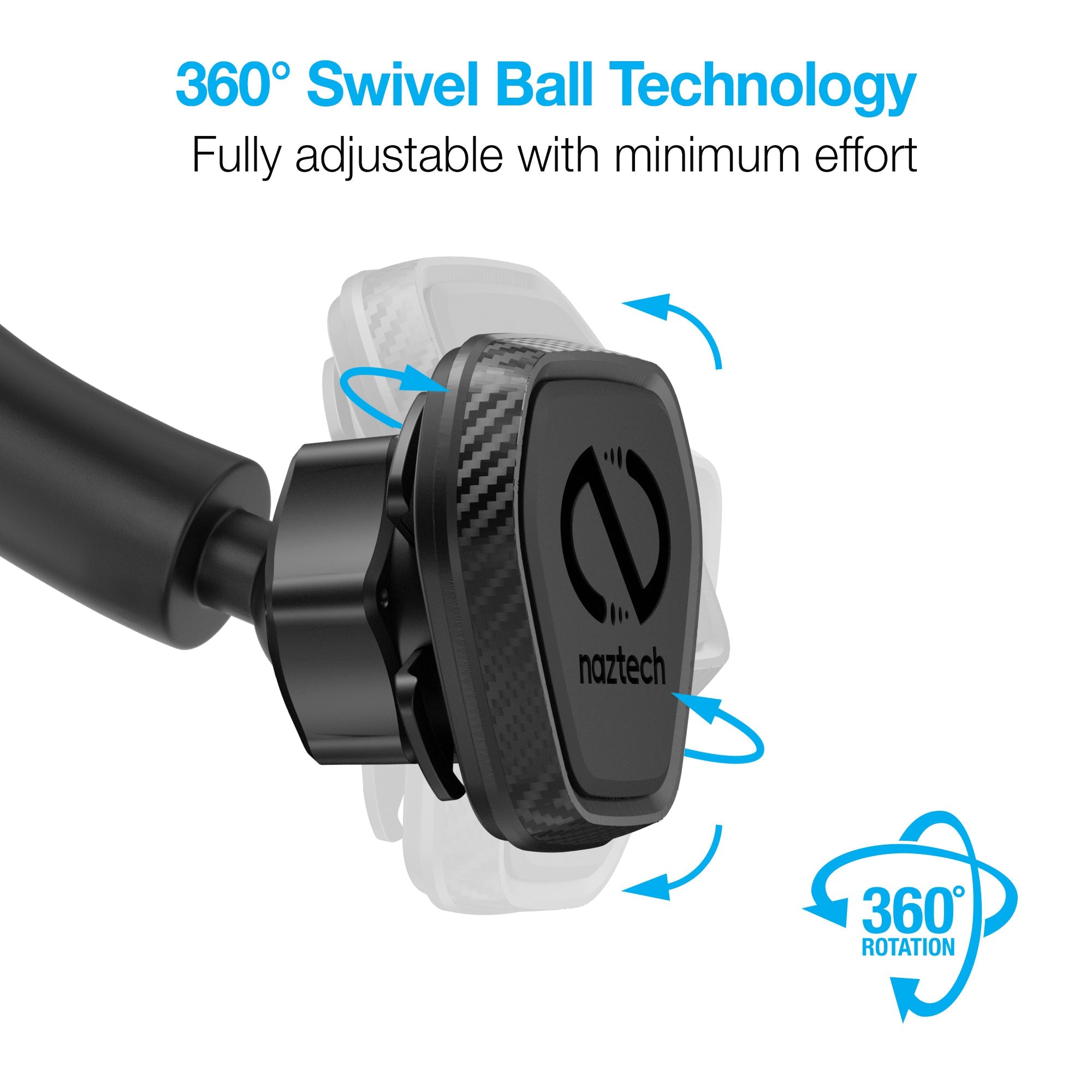 Naztech MagBuddy Elite Windshield Mount with Quick &amp; Easy Installation Jupiter Gear Home
