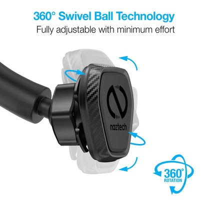 Naztech MagBuddy Elite Windshield Mount with Quick &amp; Easy Installation Jupiter Gear Home