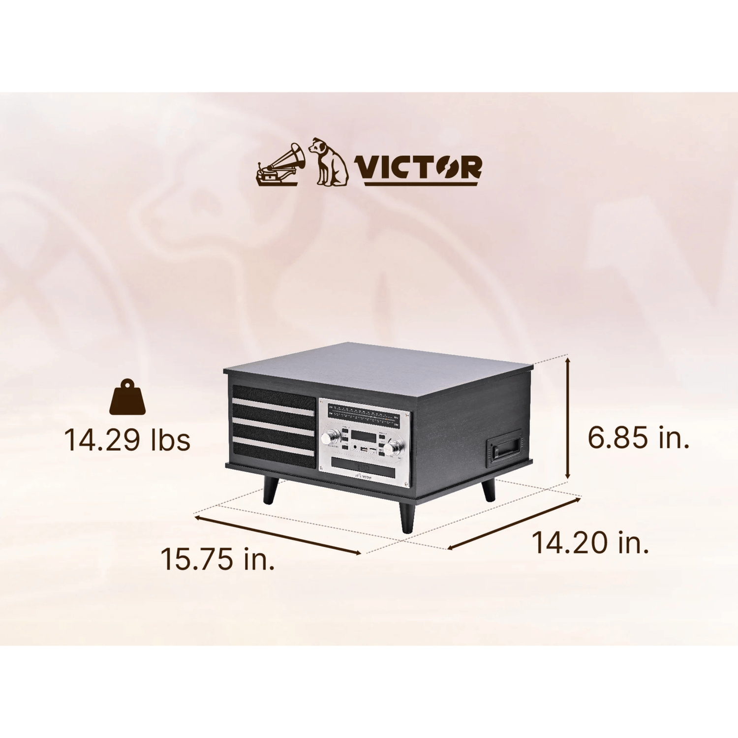 Victor Monroe 8-in-1 Music Center Jupiter Gear Home