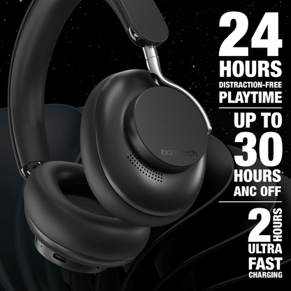 Naztech Aura 360 ANC Wireless Headphones Jupiter Gear Home