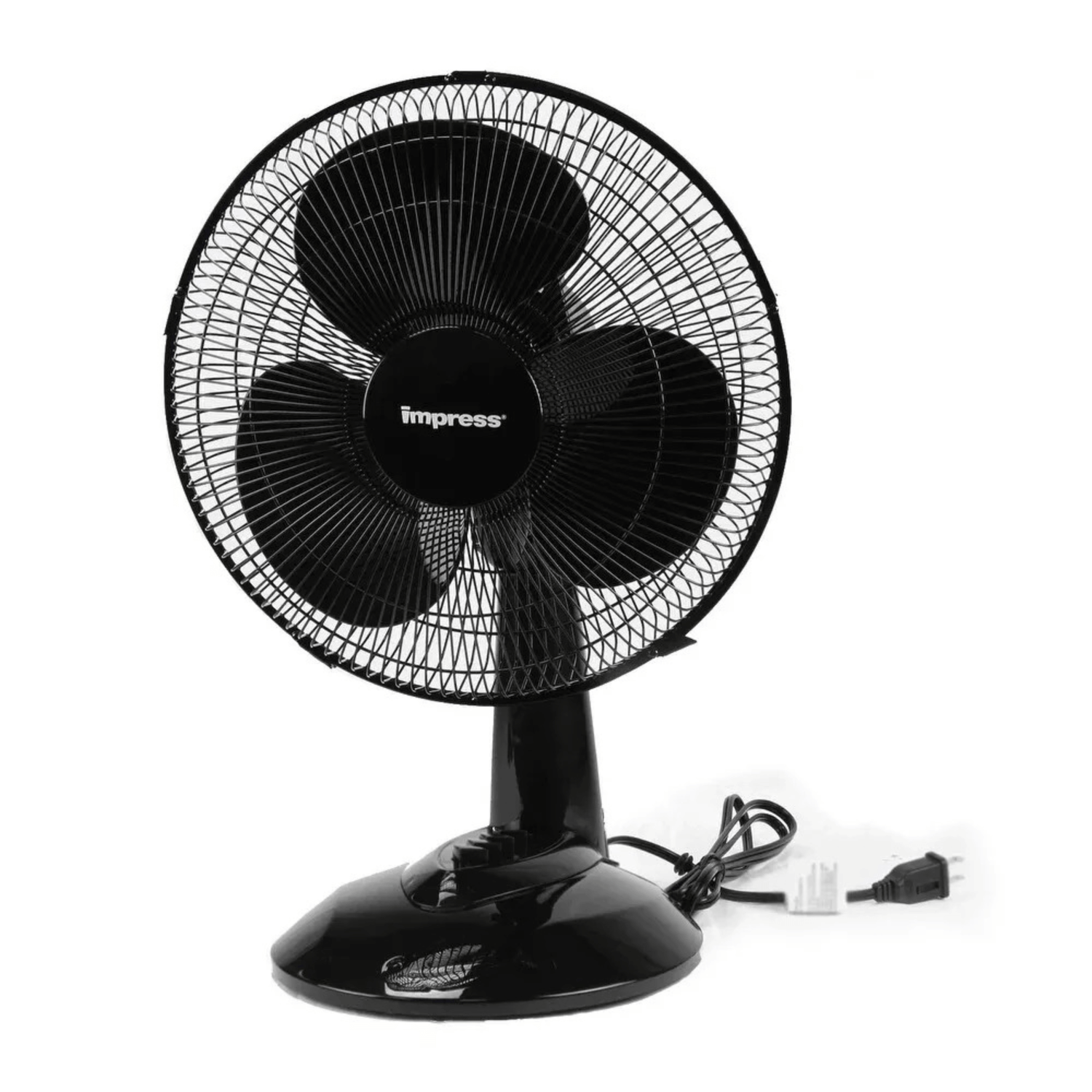 Impress 12-Inch Oscillating Desk Fan Jupiter Gear Home