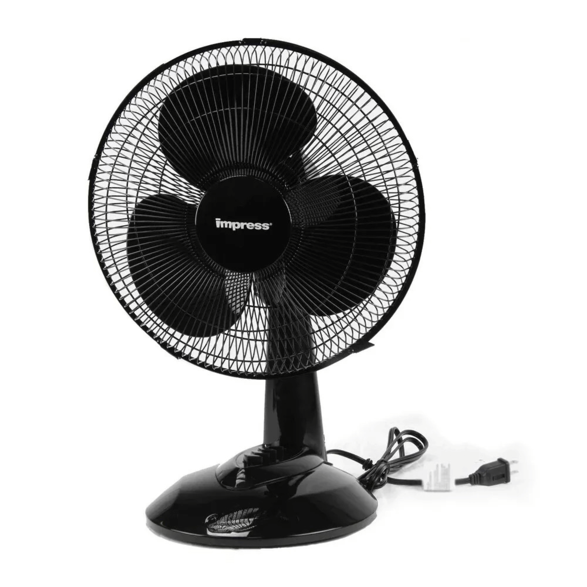 Impress 12-Inch Oscillating Desk Fan Jupiter Gear Home