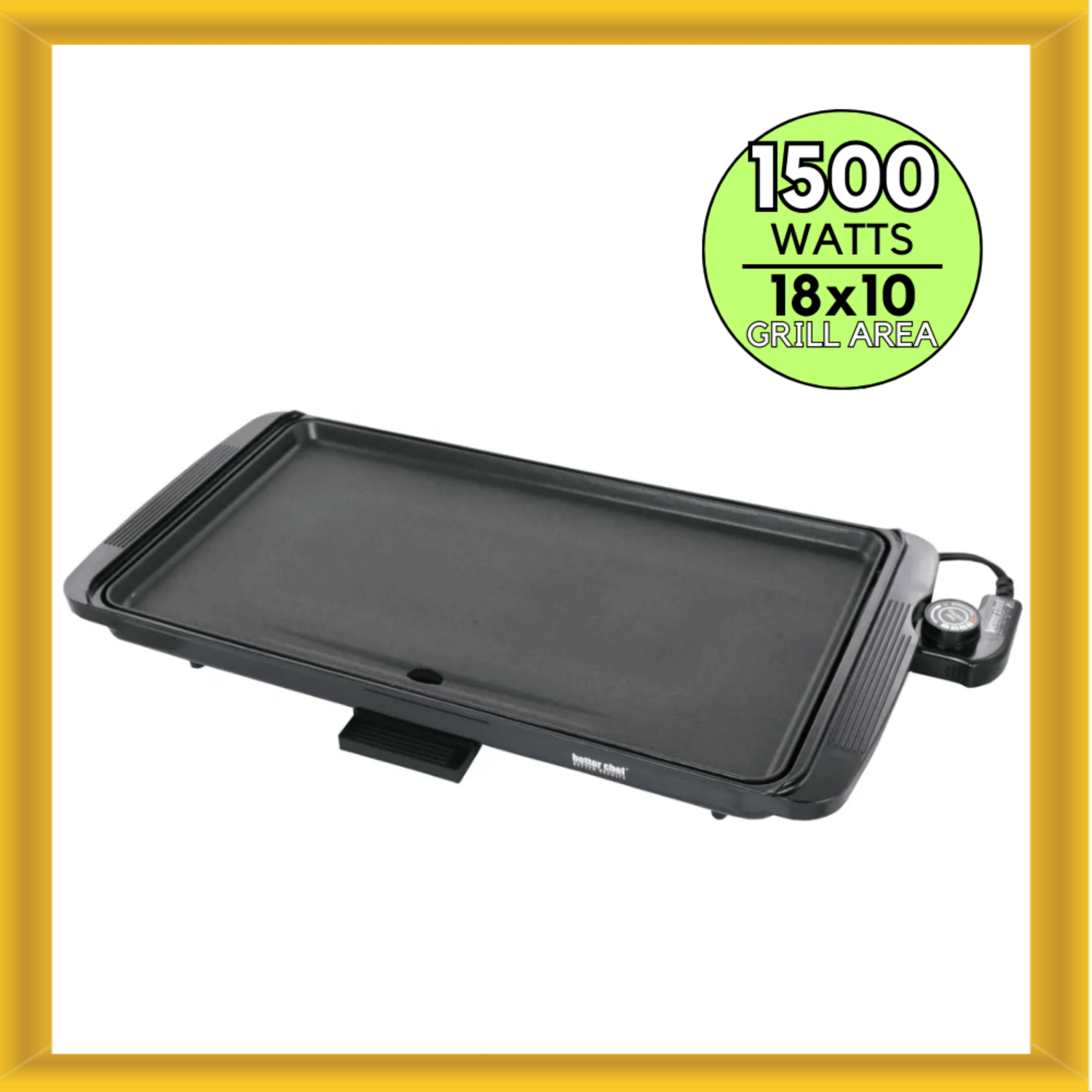Better Chef Family Size Cool Touch Electric Countertop Griddle Jupiter Gear Home