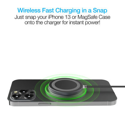 Naztech Alloy Magnetic 15W Wireless Fast Charger Jupiter Gear Home