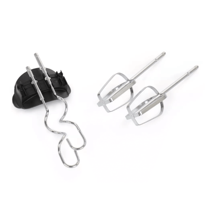 Better Chef 5-Speed 150W Hand Mixer with Silver Accents and Storage Clip Jupiter Gear Home