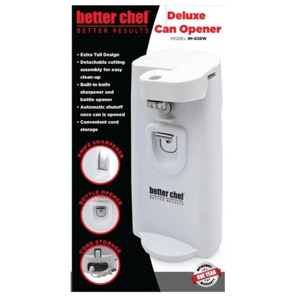 Better Chef Deluxe Tall Electric Can Opener - REFURBISHED Jupiter Gear Home