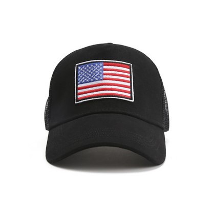 JupiterGear American Flag Trucker Hat with Adjustable Strap | Breathable &amp; Unisex Jupiter Gear Home