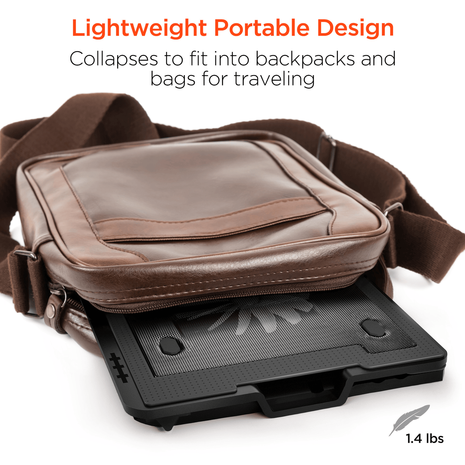 HyperGear UpRite Air Portable Laptop Cooling Stand Jupiter Gear Home