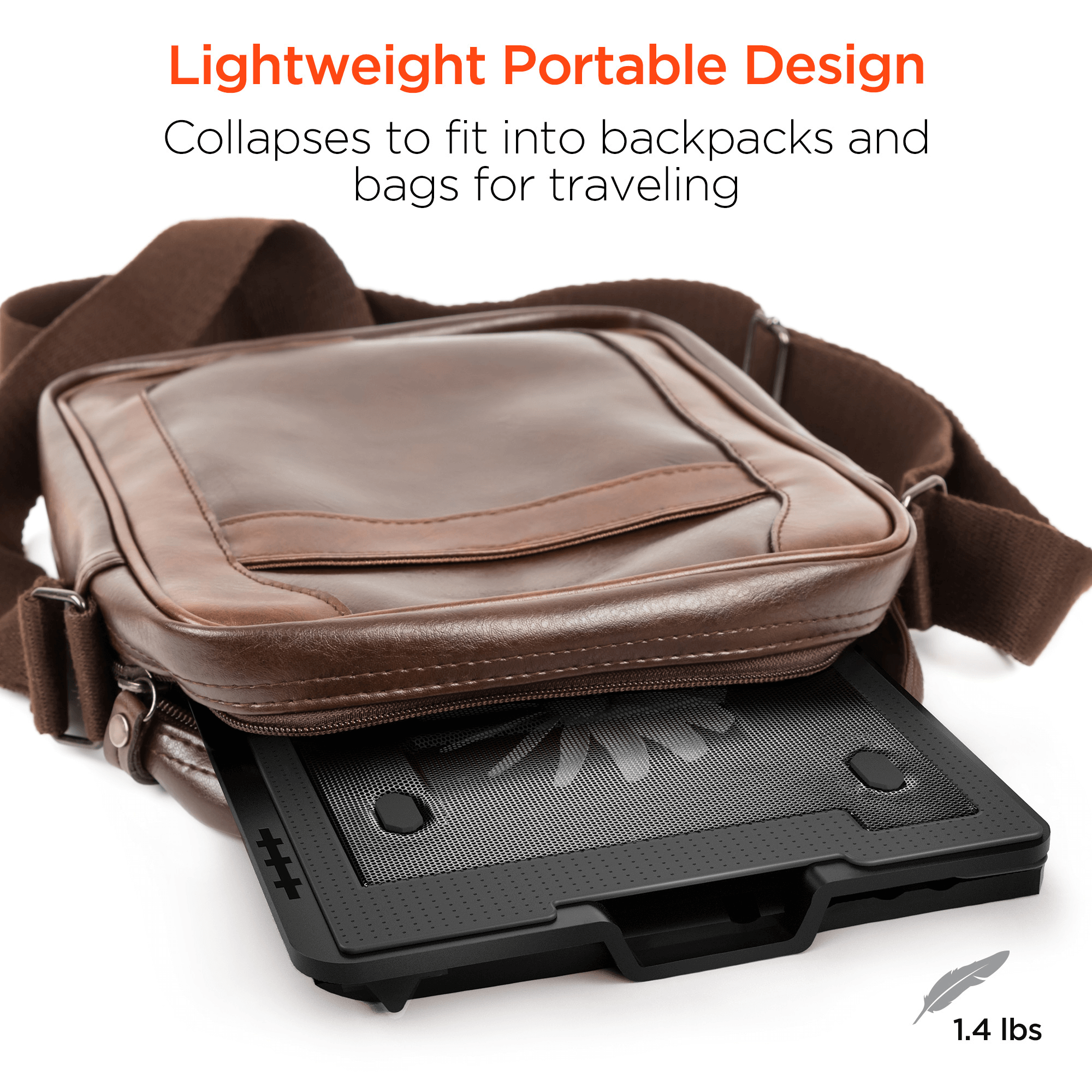 HyperGear UpRite Air Portable Laptop Cooling Stand Jupiter Gear Home