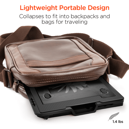 HyperGear UpRite Air Portable Laptop Cooling Stand Jupiter Gear Home