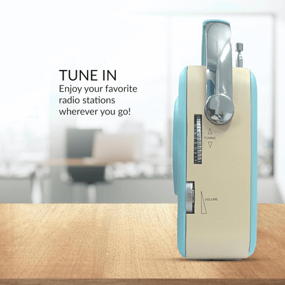 Supersonic Multi-Function Bluetooth Retro Speaker with Rechargeable Battery Jupiter Gear Home