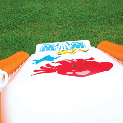 WOW Watersports Swirl Splash Pad Slide (Slide Only) with Inflated Side Rails Jupiter Gear Home