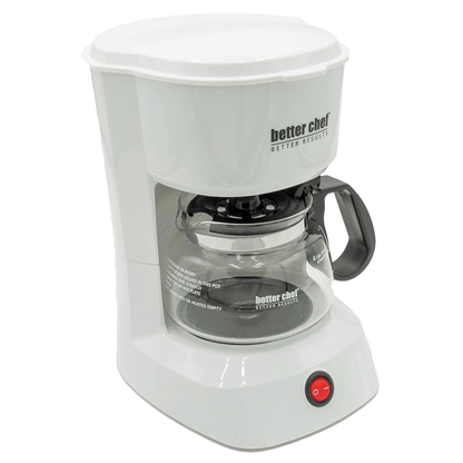 Better Chef 4-Cup Coffeemaker with Grab-A-Cup Feature Jupiter Gear Home