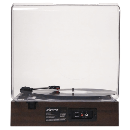 Victor Lakeshore 5-in-1 Hybrid BT Turntable System Espresso - Refurbished Jupiter Gear Home