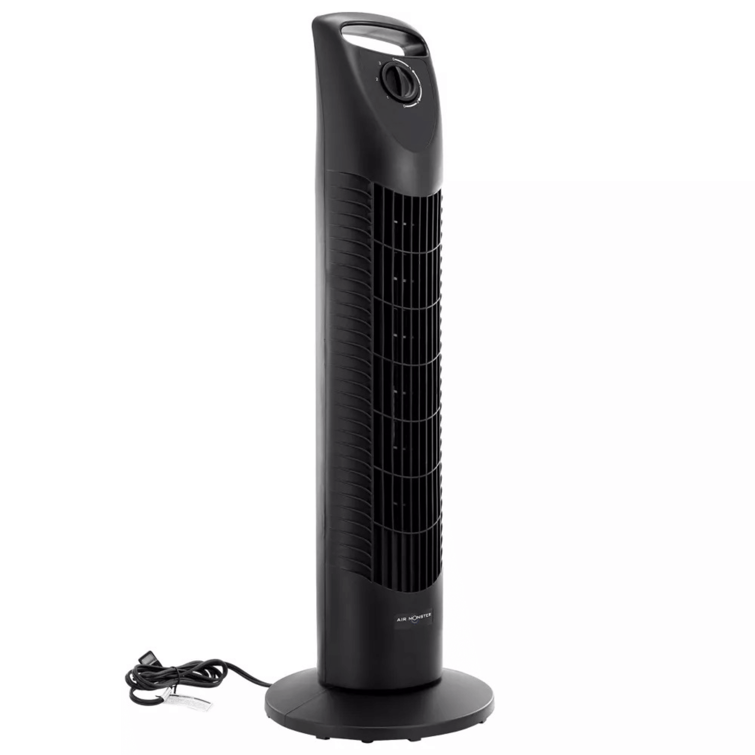 Air Monster 30-Inch 3-Speed 45W Oscillating Tower Fan with Timer Jupiter Gear Home