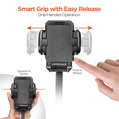 HyperGear Universal Windshield Phone Mount Black (14369-HYP) Jupiter Gear Home