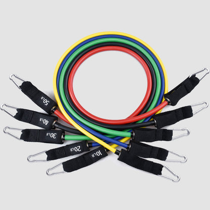 JupiterGear Intey Resistance Bands Set Exercise Bands with Protective Sleeve - Portable Resistance Bands with Door Anchor, Handles, Legs Ankle Straps - Home Gym Resistance Training [13 Pcs Set] Jupiter Gear Home